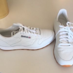 New Reebok Classics white leather mens